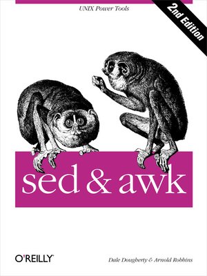 cover image of sed & awk